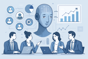 IA auxiliando prospecção e melhoria do funil de vendas