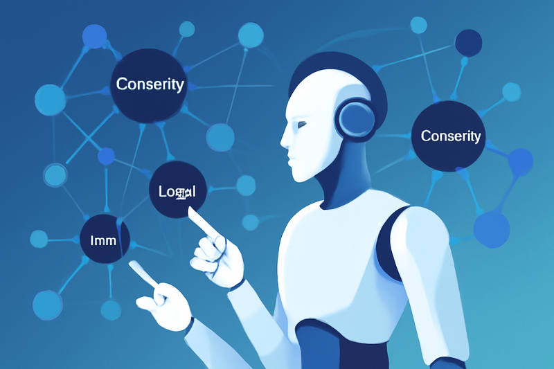 IA de prospecção conectando leads em um funil de vendas