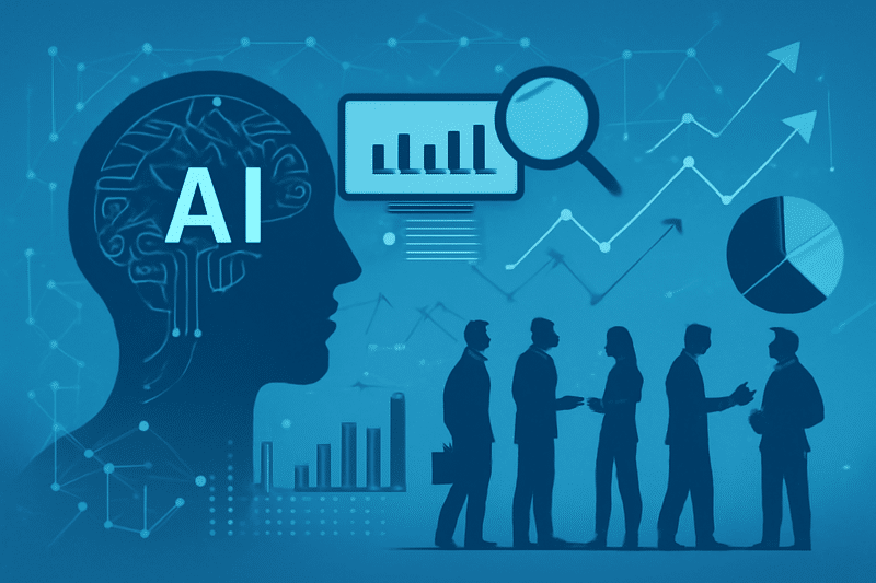 IA aplicada a prospecção de vendas com recursos visuais de dados