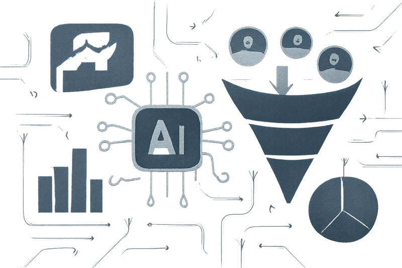 IA aplicada a prospecção e funil de vendas